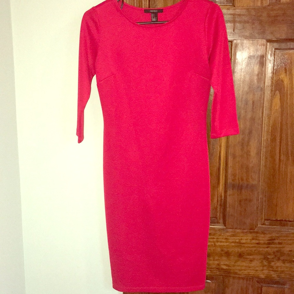 Red dress